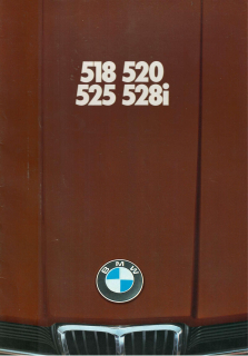 BMW 518, 520, 525, 528i e12 1978 (Prospekt)