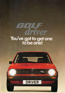 VW Golf I Driver 1983 (Prospekt)