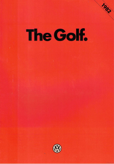 VW Golf I 1982 (Prospekt)