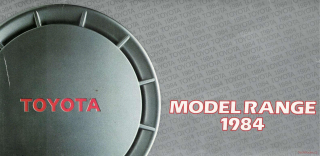 Toyota Car Range 1984 (Prospekt)