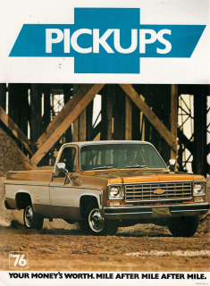 Chevrolet Trucks 1976 (Prospekt)