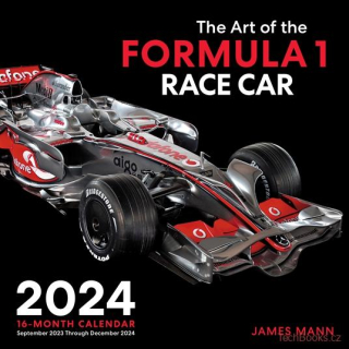 Art of the Formula 1 Race Car 2024 Kalendář 16 měsíců