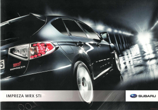 Subaru Impreza WRX STi 2009 (Prospekt)