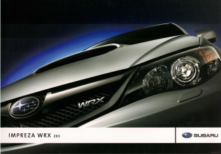 Subaru Impreza WRX 265 2012 (Prospekt)