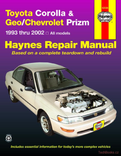 Chevrolet Prizm / Toyota Corolla / Geo Prizm (93-02)