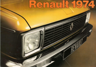 Renault 1974 (Prospekt/Brožura)