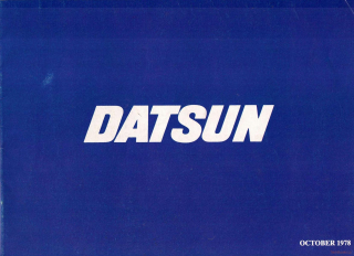 Datsun range 1979 (Prospekt)