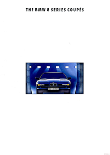 BMW 840Ci, 850Ci, 850CSi 1993 (Prospekt)