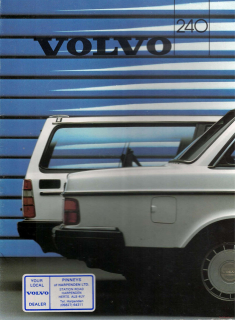 Volvo 240 Estates 1986 (Prospekt)