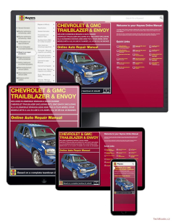 Chevrolet Trailblazer / GMC Envoy / Oldsmobile Bravada (02-09) (ONLINE MANUAL)