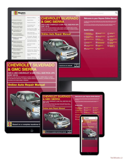 Chevrolet Silverado / GMC Sierra Full-size Pickups (07-13) (ONLINE MANUAL)