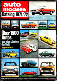 1971/1972 - AMS Auto Katalog (německá verze)