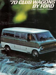 Ford Club Wagons 1970 (Prospekt)