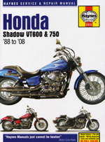 Honda VT600 / VT750 Shadow (88-09)
