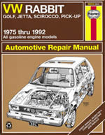 VW Rabbit / Jetta / Scirocco / Pickup / Convertible (75-92)
