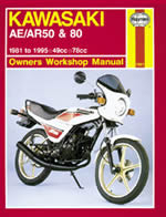 Kawasaki AE50 / AR50 / AE80 / AR80 (81-95)