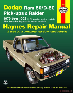 Dodge Ram 50/D 50 Pick-ups / Raider & Plymouth Arrow Pick-up (79-93)