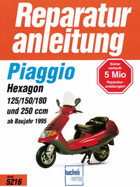 Piaggio Hexagon 125/150/180/250 (od 1995)