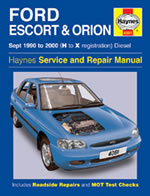Ford Escort / Orion (Diesel) (90-00)