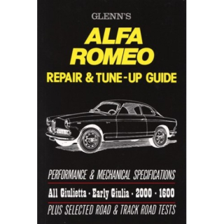 Alfa Romeo Glenns Repair and Tune-Up Guide