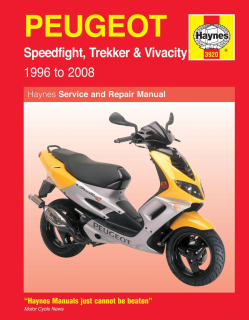 Peugeot Speedfight, Trekker & Vivacity Scooters (96-08)