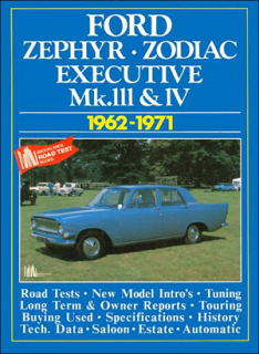 Ford Zephyr Zodiac Executive MK III & IV 1962-1971