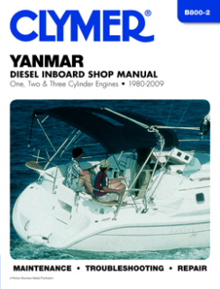 Yanmar Diesel Inboard Shop Manual One, Two and Three Cylinder Engines 1980-2009