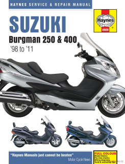 Suzuki Burgman 250 & 400 Scooters (98-15)