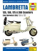 Lambretta 125, 150, 175 & 200 Scooters (inc Serveta & SIL) (58-00)