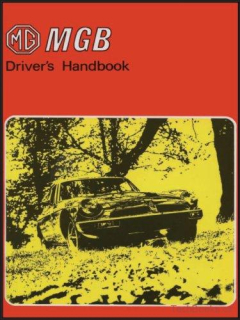 MG MGB 1975 Drivers Handbook (US Edition)