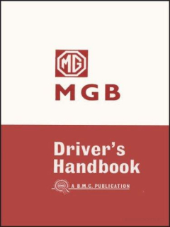 MG MGB Tourer 1965 Drivers Handbook