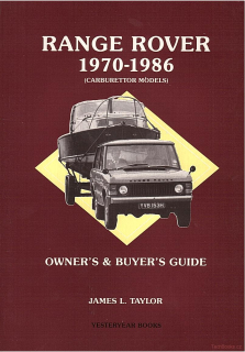 Range Rover Carburettor Models, 1970-86