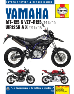 Yamaha MT-125, YZF-R125 & WR125R/X (97-05)