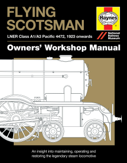Flying Scotsman Manual