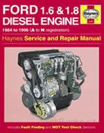 Ford 1,6l / 1,8l Diesel Engine (84-96)