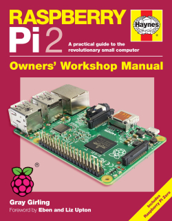 Raspberry Pi 2 Manual