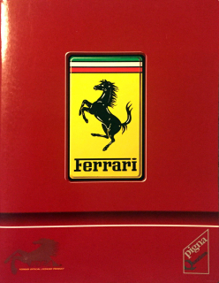 Sešit / notes A5: oficiální produkt Ferrari