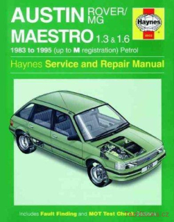 Austin/MG/Rover Maestro 1,3/1,6 (83-95)