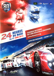 24 Heures du Mans 2012: Liste de Engagés / Entry List