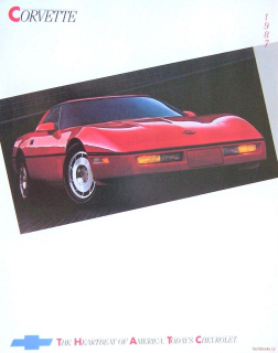 Chevrolet Corvette C4 1987 (Prospekt)