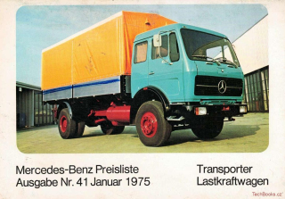 Mercedes-Benz Transporter / Lastkraftwagen 1975 (Prospekt)