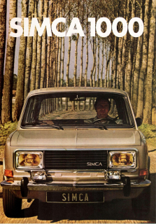 Simca 1000 1976 (Prospekt)