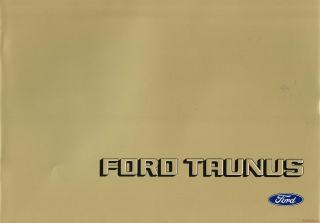 Ford Taunus 1981 (Prospekt)