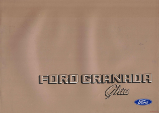 Ford Granada 1980/81 Ghia (Prospekt)
