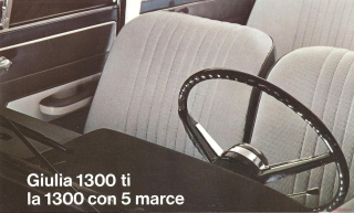Alfa Romeo Giulia 1300 TI (Prospekt)