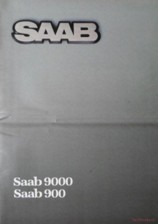 Saab 9000 & 900 (Prospekt/brožura)