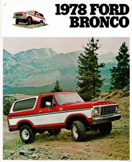 Ford Bronco 1978 (Prospekt)