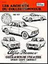 Alfa Romeo Giulia/Berline (62-77)
