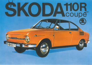 Škoda 110 R Coupé 1971 (Prospekt)