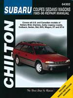 Subaru Coupes/Sedans/Wagons (85-96)